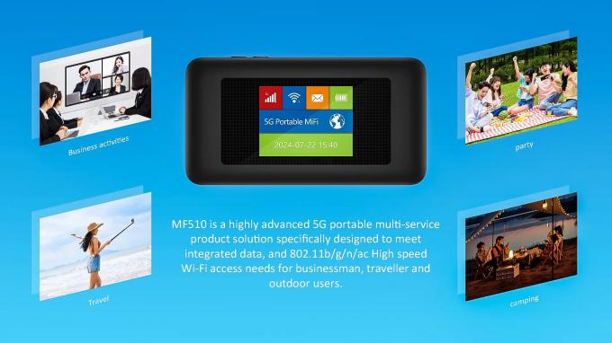 5G Pocket Wifi 5G Wifi Router met simkaart slot 5G Wifi Wireless 10