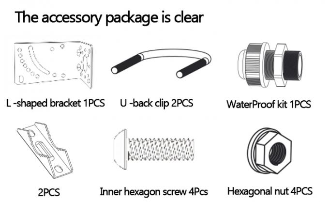 Omnidirectional Antenna 500m Radius Ax5400 Wifi 6 Outdoor Wifi Router Access Point 5