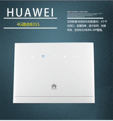 kopen Hotspot 4G LTE Wifi van het Huaweib315s-519 EEKHOORNTJESBROOD Router met Sim Card 150Mbps online manufacture