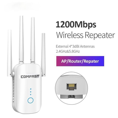 kopen 1200Mbps de krachtige Wifi-Vergroting 802.11ac van Wifi van de Repeater2.4g/5ghz Lange afstand online manufacture