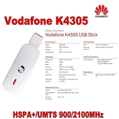 kopen Draadloos Draagbaar Huawei K4305 USB 21,6 Mbps HSPA Mobiele breedbandmodem Dongle 3G online manufacture