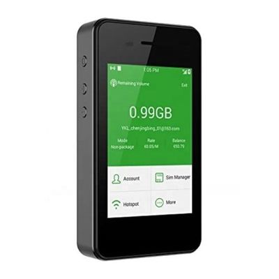 kopen Draagbare 4G LTE Wifi Sharing Simcard Router met Modem Functie Reis Hotspot Ontsloten G2 Pro online manufacture