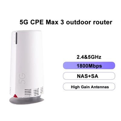 kopen 5G CPE Max 3 Outdoor Outdoor Mesh Wireless Unlocked LTE 5G CPE Hotspot Router Wifi 6 Routers online manufacture