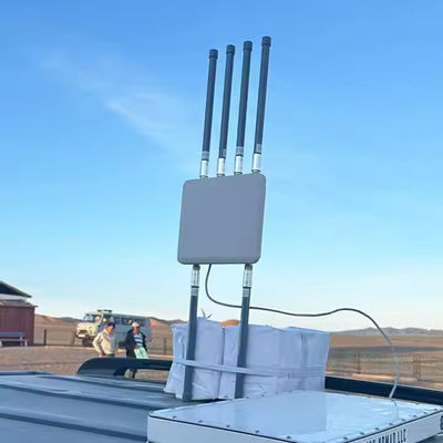 kopen Industriële kwaliteit 20 km lange afstand 2.4G 5.2G 5.8G Tri-Band 5400Mbps Wifi 6 Router Draadloze AP Wifi Buiten Access Point online manufacture