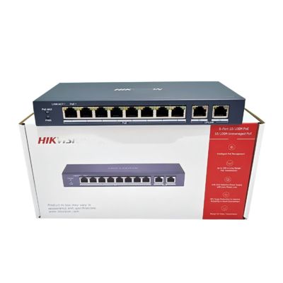 kopen Oorspronkelijke Hik DS-3E0310HP-E 8-poort Fast Ethernet Unmanaged POE Switch online manufacture