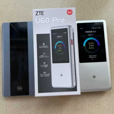 ZTE U60 Pro MU5250 5G Pocket WiFi Router 5G-A WiFi7 Draagbare Router Engelse Versie